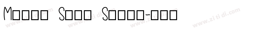 Merck Sans Serif字体转换